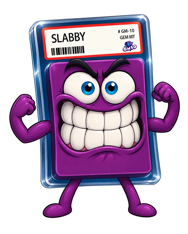 Slabby flexing beside the Charter Founder offer
